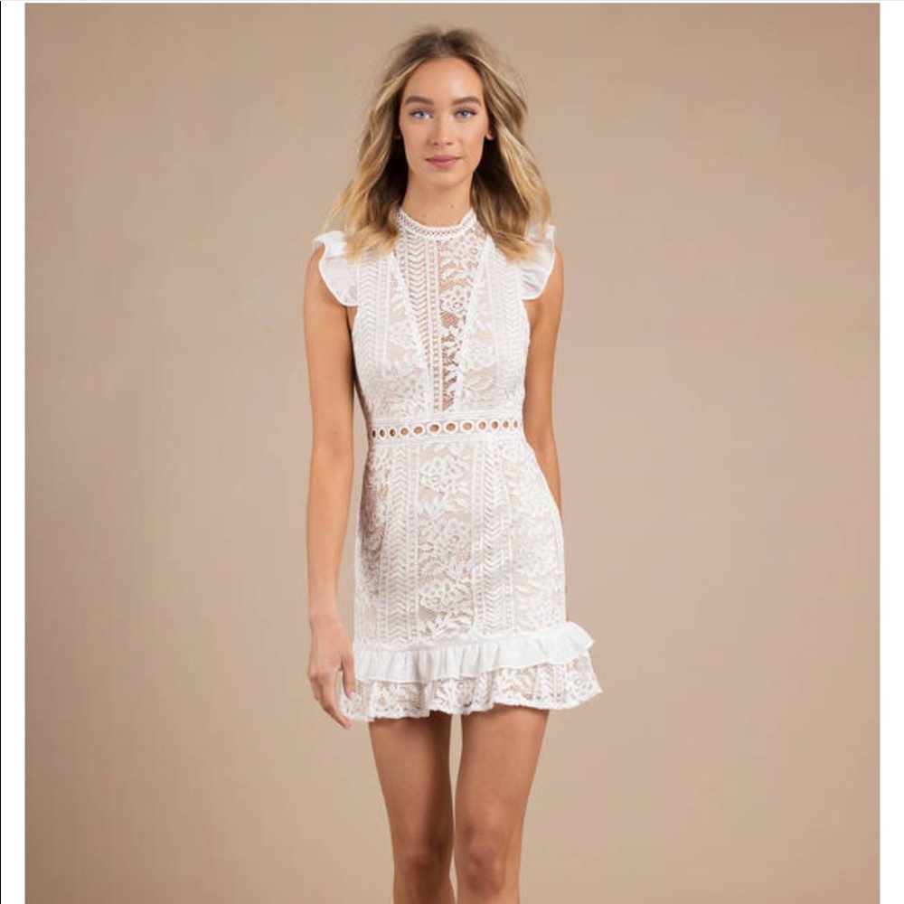 Never Worn White Lace Dress
